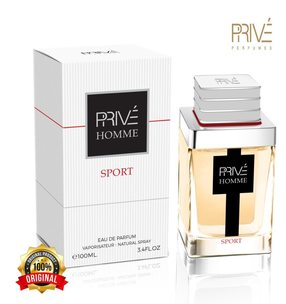 PRIVE PERFUMES Туалетная вода HOMME SPORT 100 мл #1