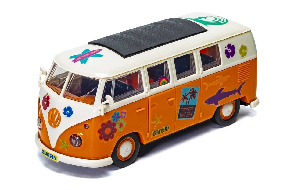 Airfix J6032 Сборная модель автомобиля QUICKBUILD Surfin' VW Camper Orange and White  #1