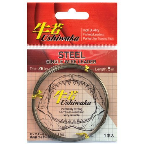 Поводочный материал Ushiwaka Steel Single Wire, 26кг 5м #1