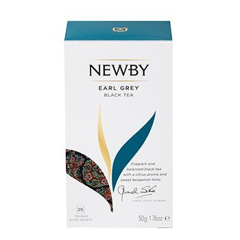 Чай черный Newby "Earl Grey" 25 х 2 г, Индия -1 шт. #1