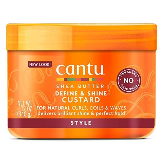 Cantu, Custard, Гель-кастард для создания натуральных кудрей и волн, 340 г  #1