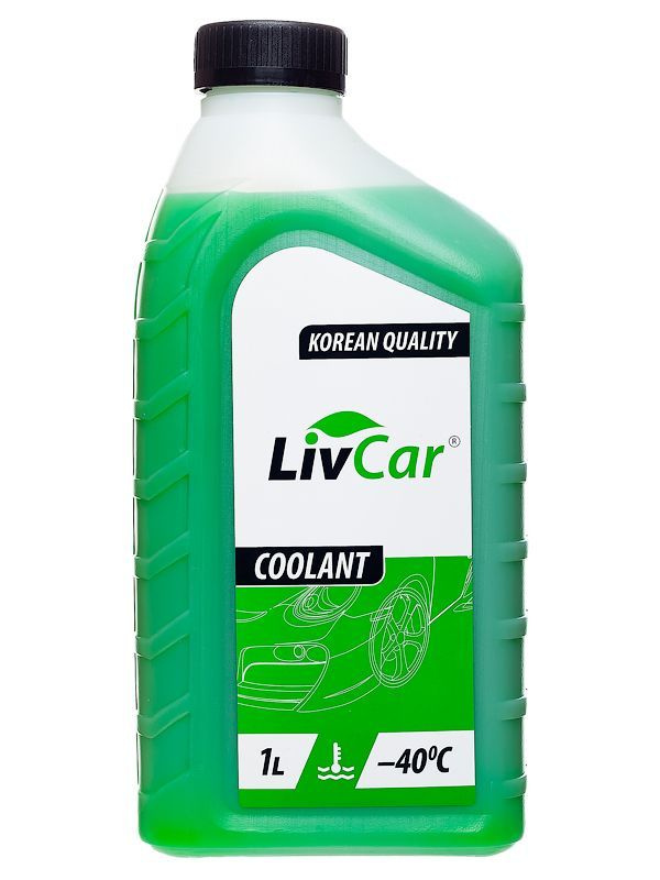 Антифриз готовый LIVCAR COOLANT(-40C) зеленый 1 л #1