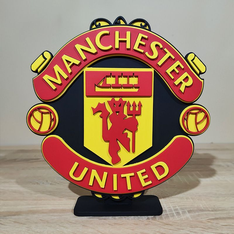 Эмблема футбольного клуба Manchester United настольная #1