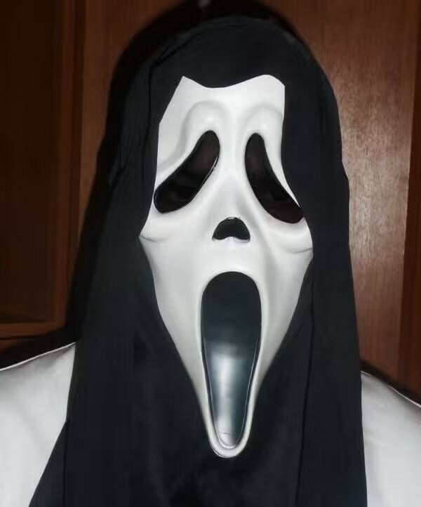 Маска из Фильма Крик - Очень Страшное Кино - Убийцы из Фильма Ужасов Ghost Face - Scream - Подарок на #1