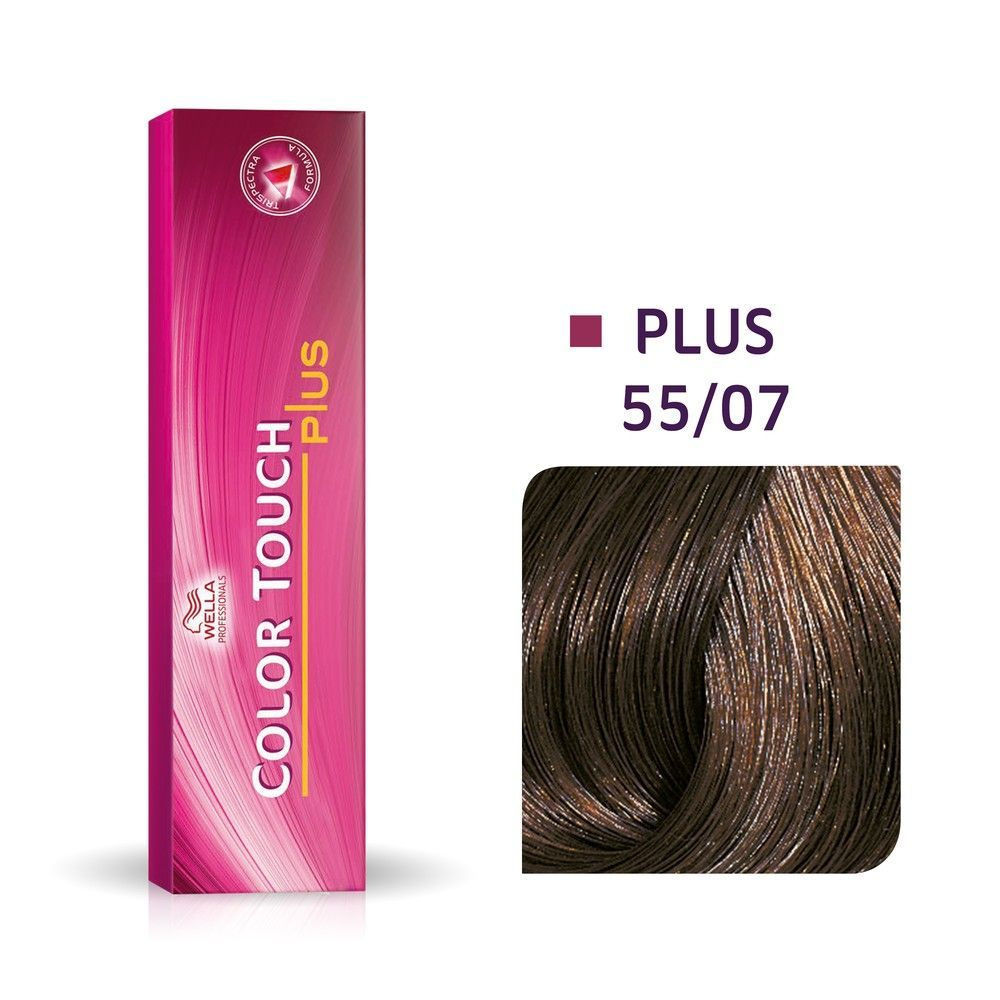 Wella Professionals Color Touch Plus Оттеночная крем-краска 55/07 кедр, 60мл  #1