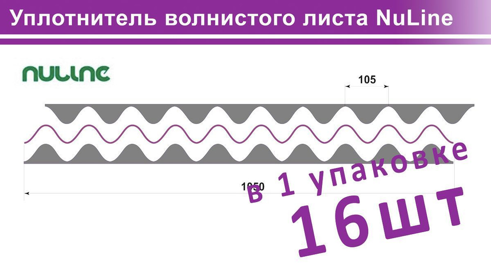 Уплотнитель для Nuline Нулайн #1