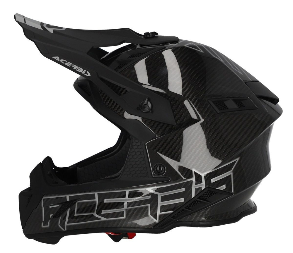 Шлем Acerbis STEEL CARBON 22-06 Black/Grey L Кроссовый #1
