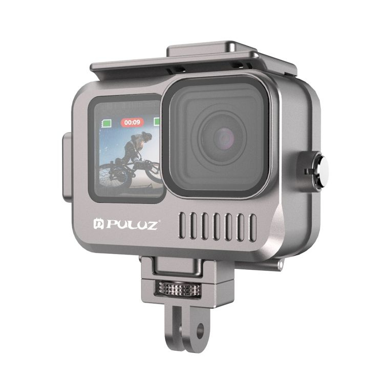 Чехол для дайвинга для For GoPro HERO12/11/10/9, алюминиевый, 40 м погружение, вакуумный,PULUZ  #1