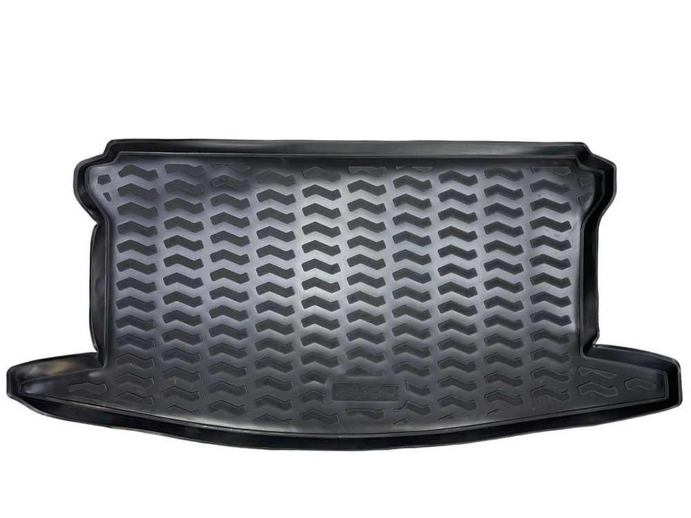 Модельный коврик в багажник для Toyota Vitz 2010-2020 4WD правый руль  #1