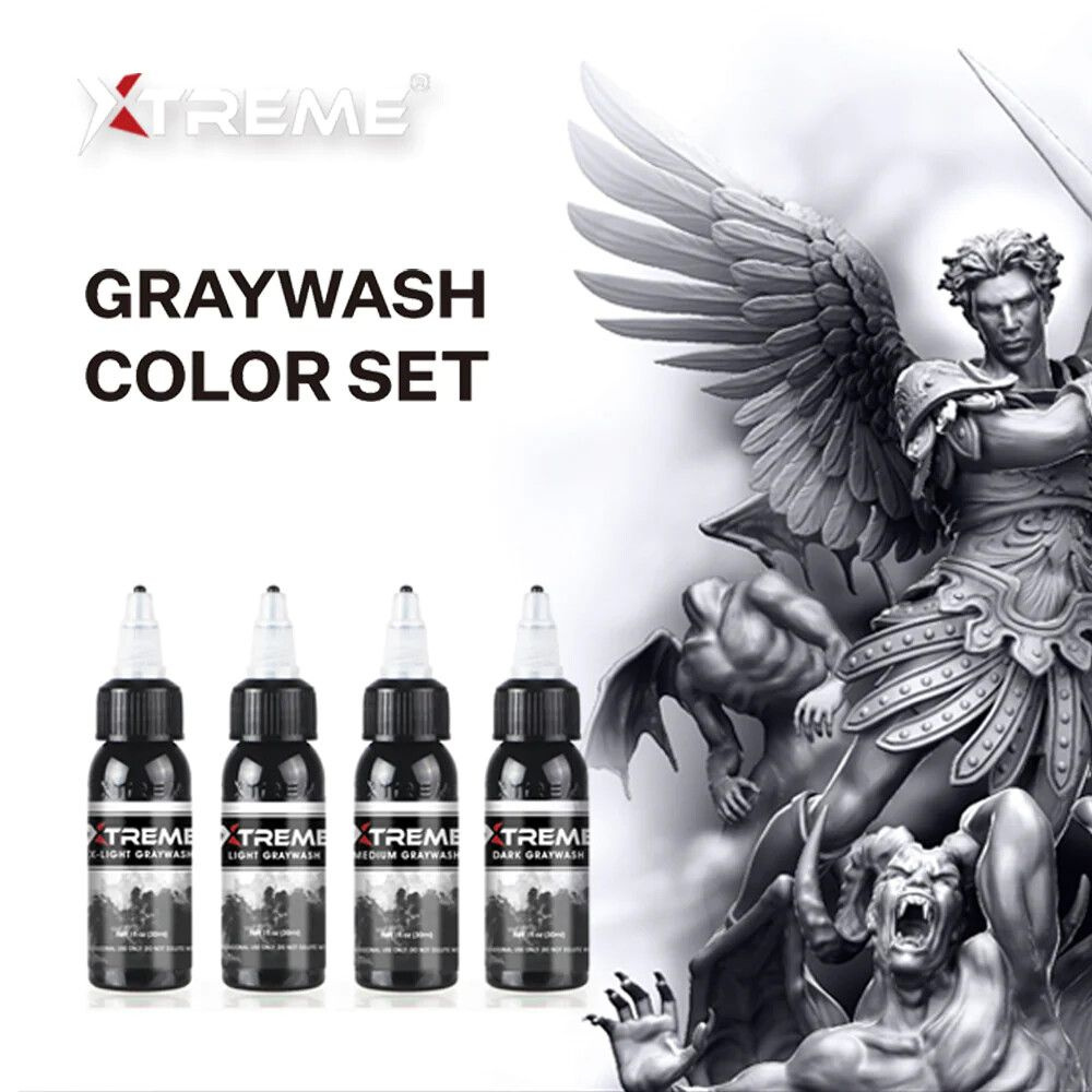 Краска Xtreme Ink Greywash Set (2 унции - 60 мл) #1