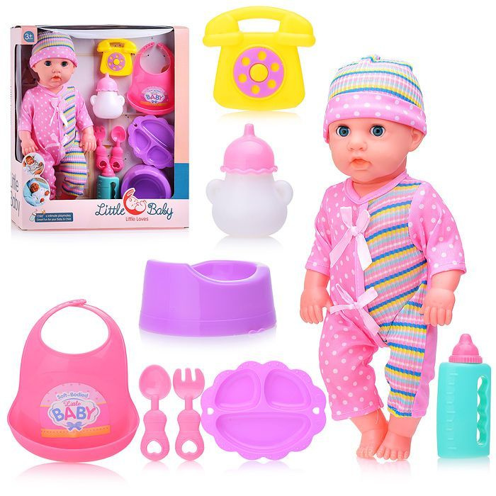 Кукла Пупс AD7729-5 с аксессуарами, в коробке UralToys - купить с ...