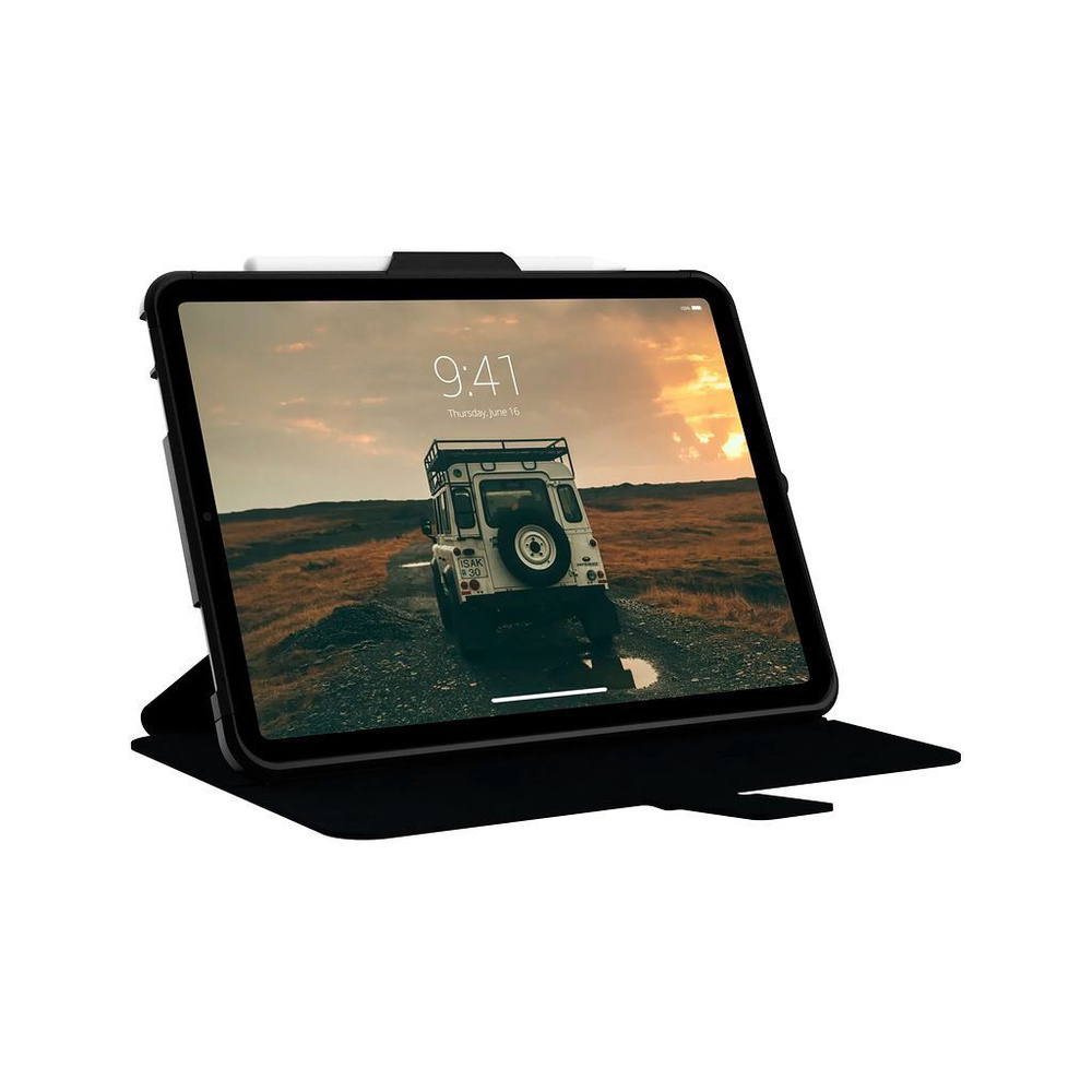 Чехол-книжка UAG Scout Black/Olive для iPad 10.9" 10-го поколения, чёрный/оливковый  #1