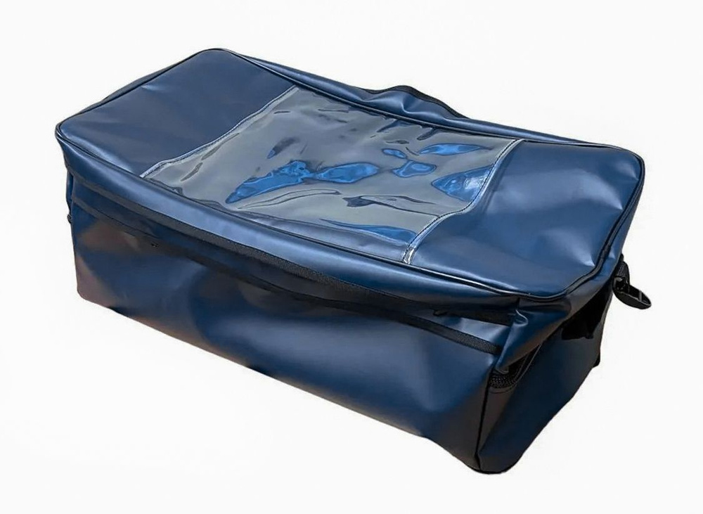 Большая сумка на баллон надувной лодки (синяя) #1