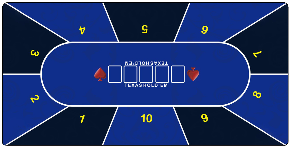 Полотно (ковёр) для покера (180*90*0,2) #1