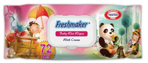 FRESHMAKER Влажные салфетки 72 шт #1