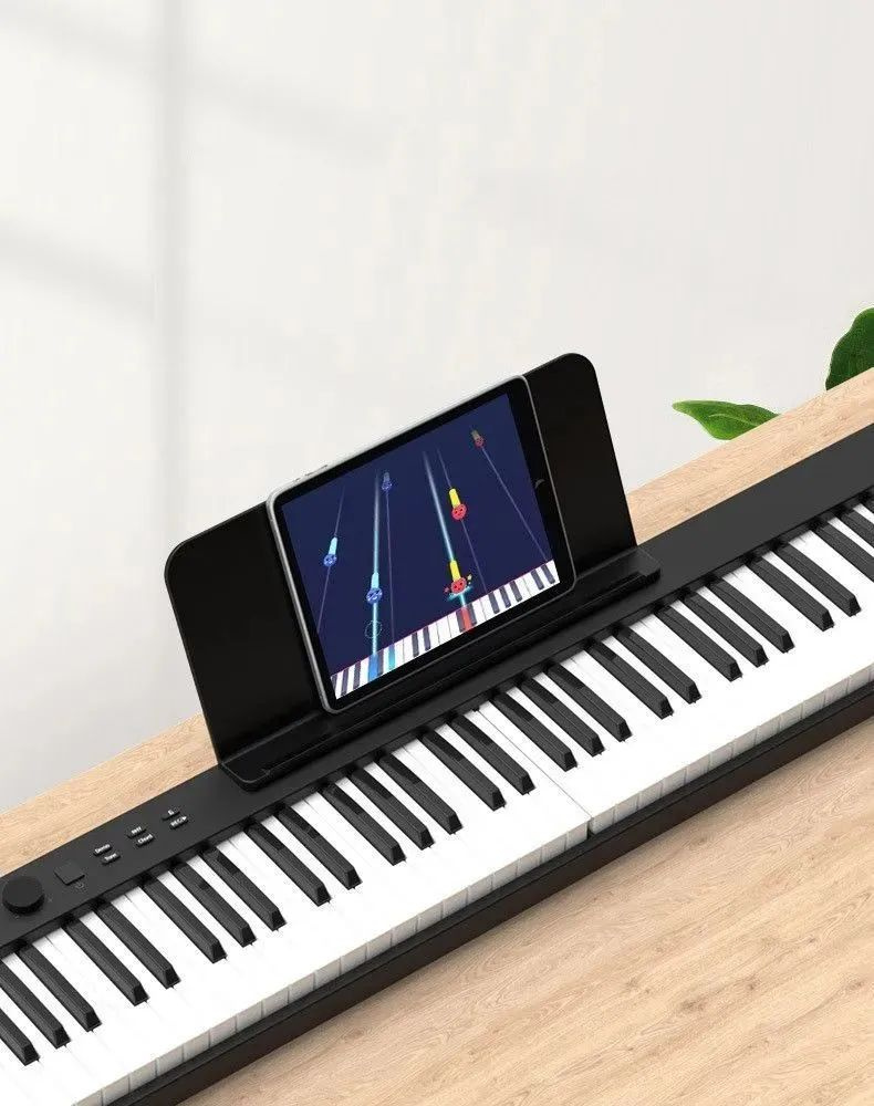 Синтезатор цифровое пианино Xiaomi Portable Folded Electronic Piano (PJ88C) Black  #1