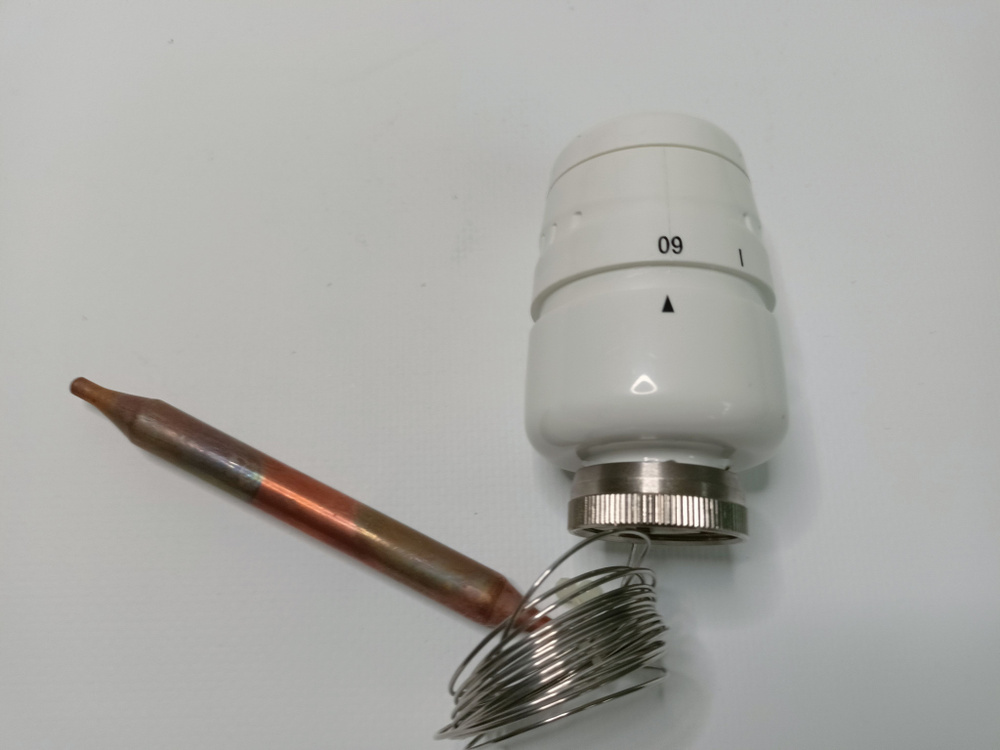 Головка термостатическая жидкостная, M30x1.5 с выносным датчиком, ZEISSLER, арт.TH-K-0402  #1
