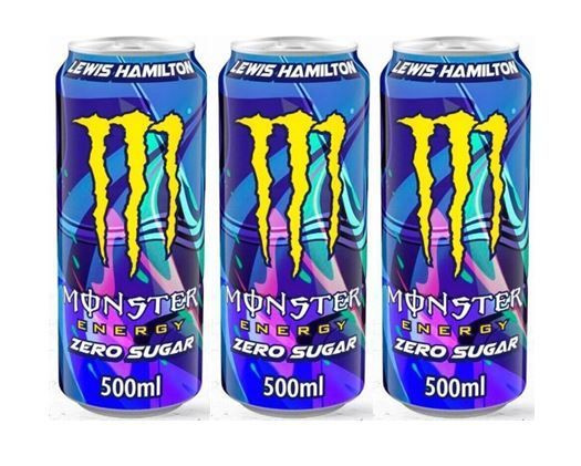 Энергетический напиток Monster Hamilton Zero Монстер Хемильтон Зеро, 3 шт * 500 мл, Ирландия  #1