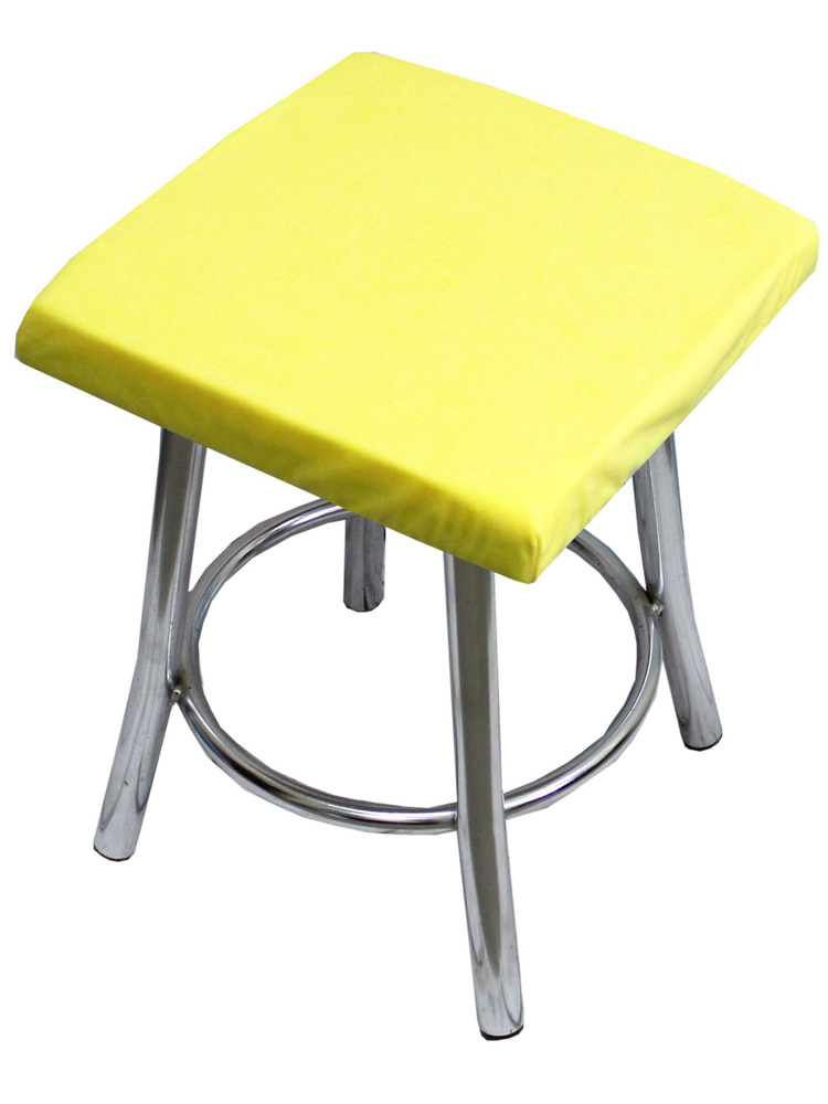 Подушка для сиденья МАТЕХ VELOURS CUADRO LINE 33х33 см. Цвет желтый, арт. 57-499  #1