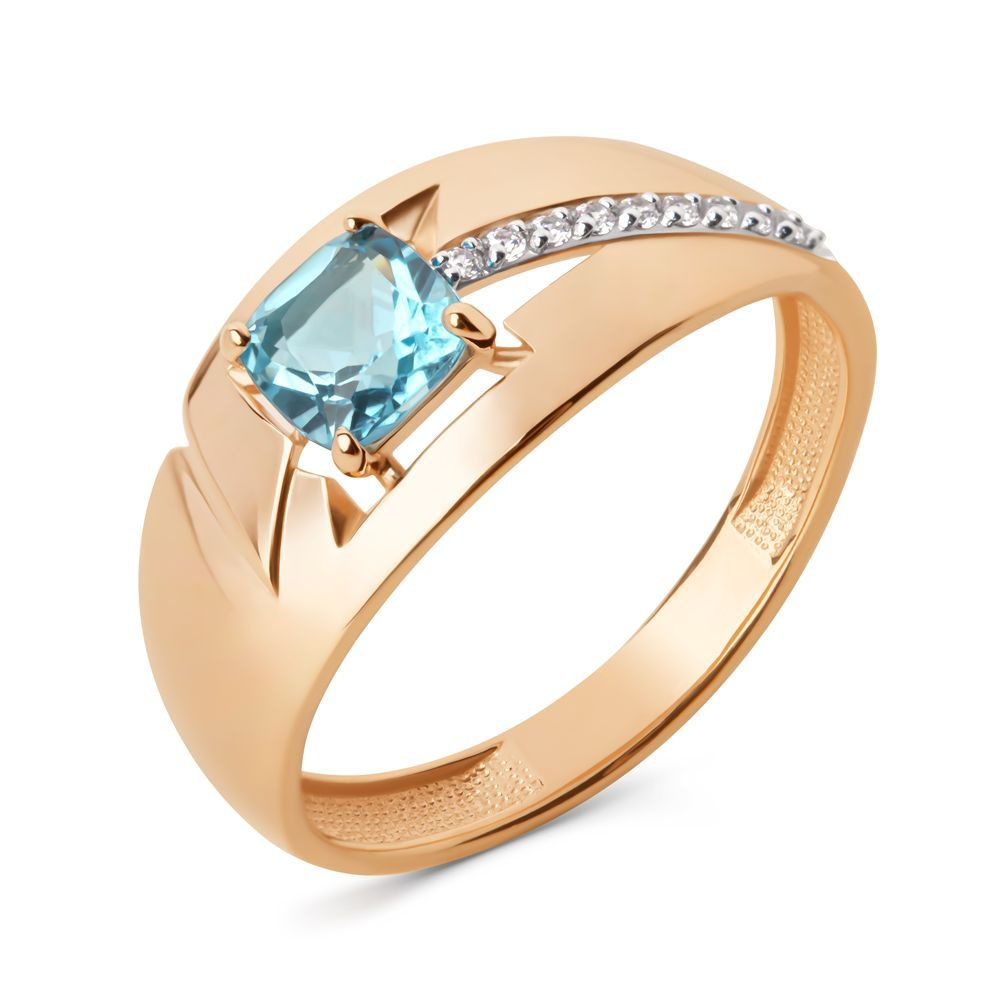 DINASTIA Кольцо Кольцо золотое 585 с камнем - купить с доставкой по ...