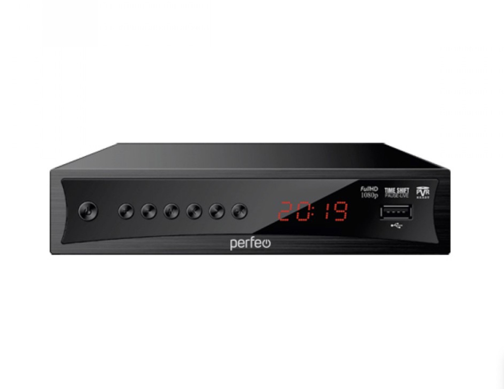 Perfeo ТВ-ресивер DVB-T2/C PF-A4413 , черно-серый, черный #1