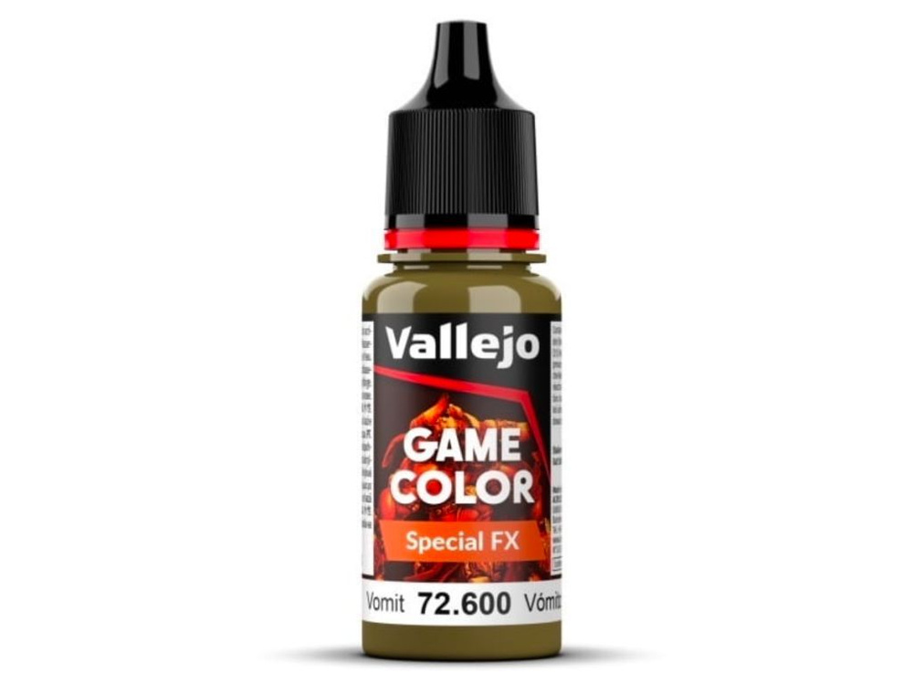 Краска Vallejo Game Color Special FX 72.600, Vomit, эффект "рвотная масса", 18 мл  #1