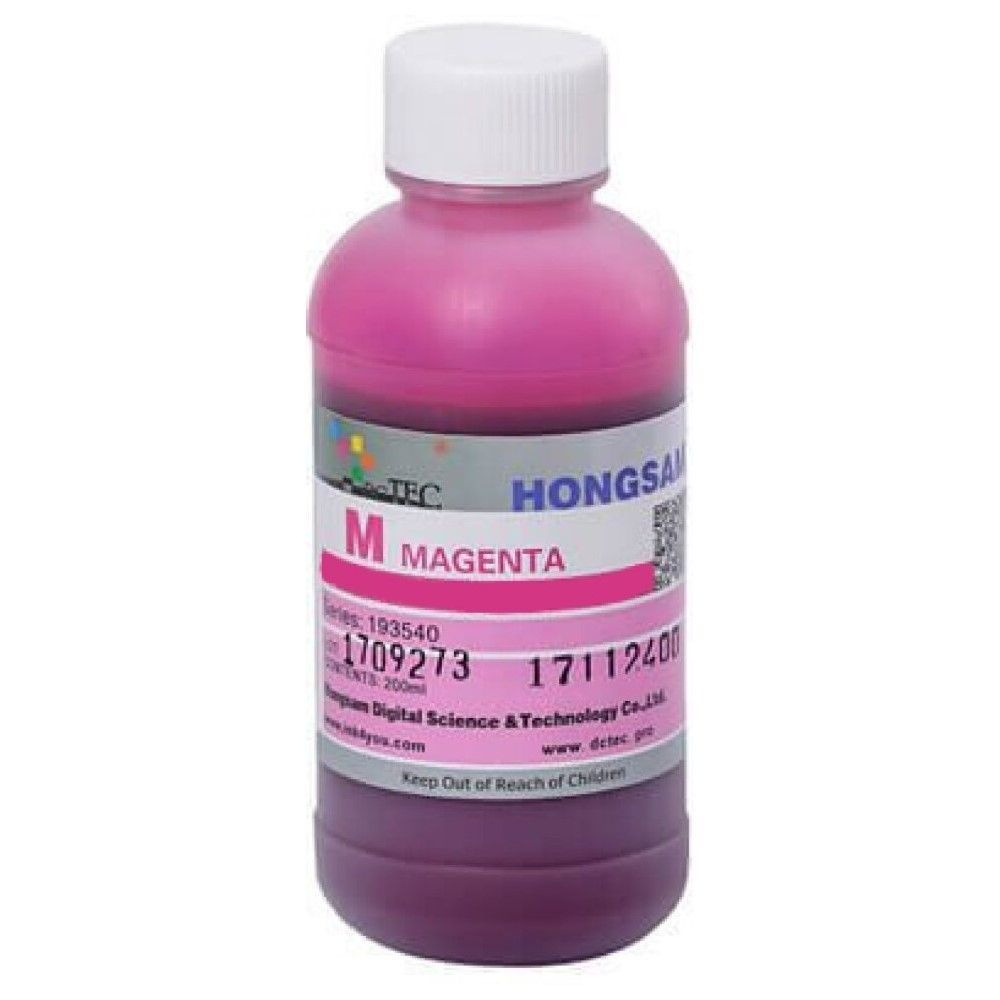 Чернила Hongsam DCtec для Epson L800/L805/L810/L850/L1800 Magenta 200мл #1