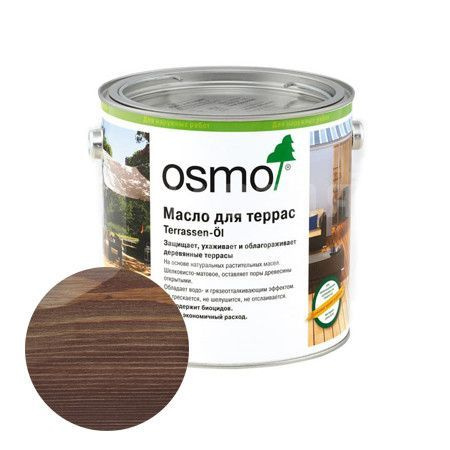 OSMO Масло для дерева 2.5 л., дуб мореный  #1