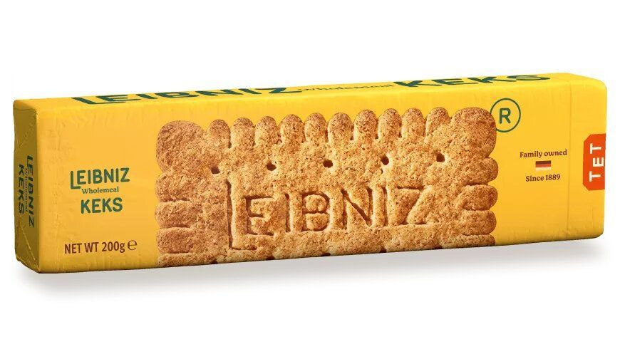 Сухое печенье Leibniz Wholemeal Biscuit, цельнозерновое, 200 гр. #1