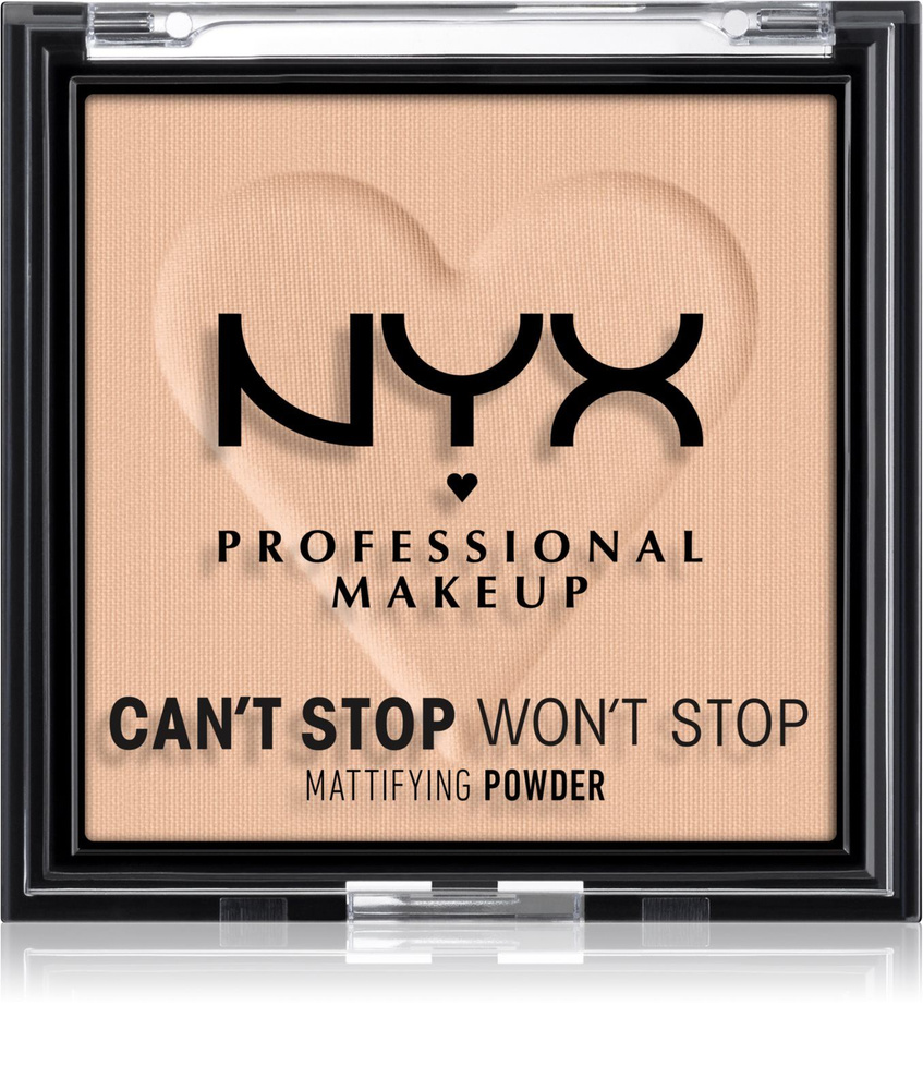 NYX Professional Makeup Can't Stop Won't Stop Mattifying Powder - матирующая пудра / 03 Light Medium #1