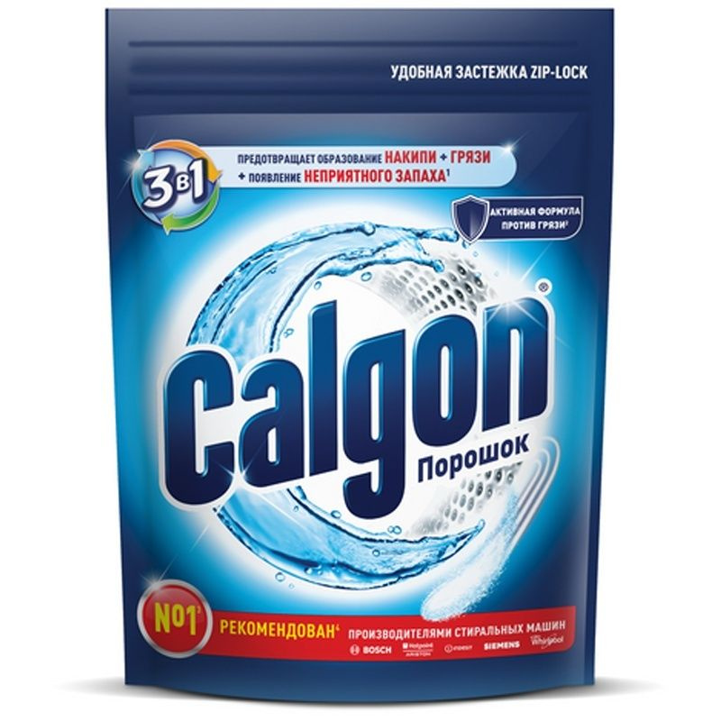 Смягчитель воды для стиральных машин Calgon 3 в 1, порошок, 400 г (3184458)  #1