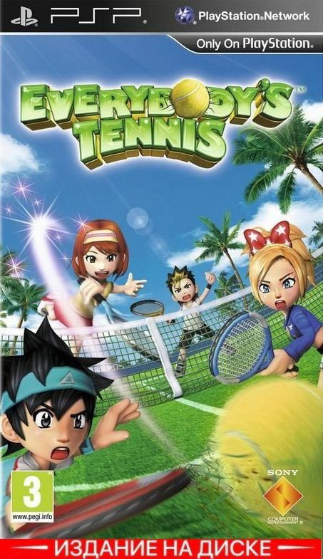 Игра Everybodys Tennis (PlayStation Portable (PSP), Английская версия) #1