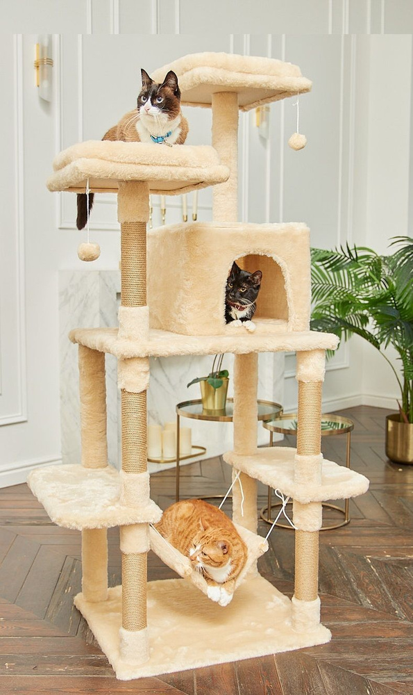 Домики для кошек и котов — купить кошачий домик по низкой цене в интернет-магазине