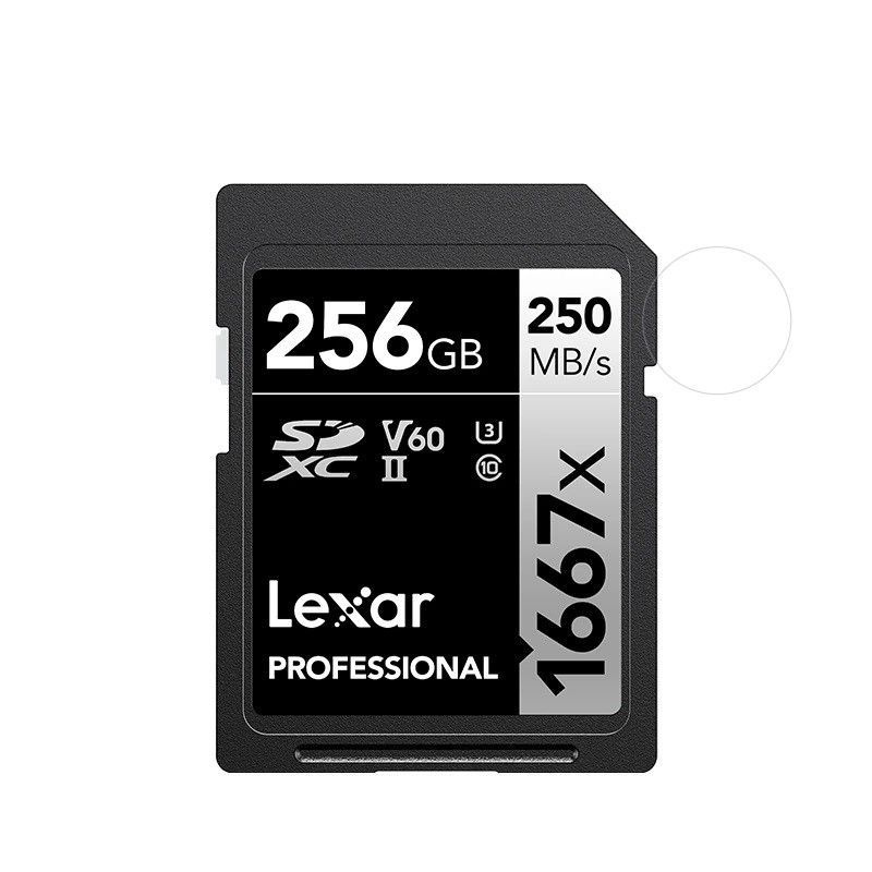 Карта памяти LEXAR Professional 1667x SDXC UHS-2 U3 V60 256 ГБ #1