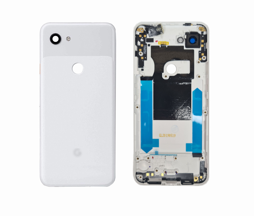 Задняя крышка для смартфона Google Pixel 3A белая (Clearly White) #1