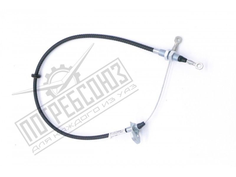Трос привода ручника УАЗ ПАТРИОТ передний нов. обр. (с 2013) (118 см ...
