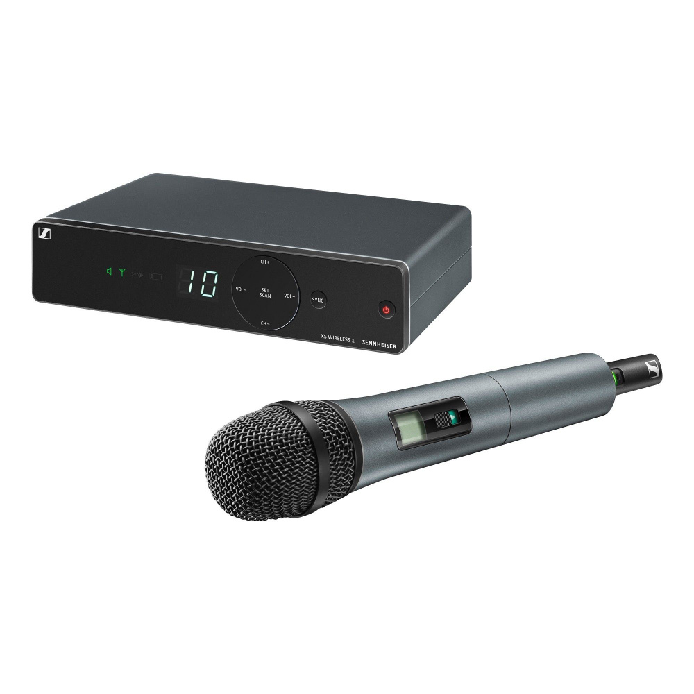 Sennheiser Вокальная радиосистема XSW 1-825-A UHF Vocal Set with e825 Dynamic Microphone (A: 548 to 572 #1
