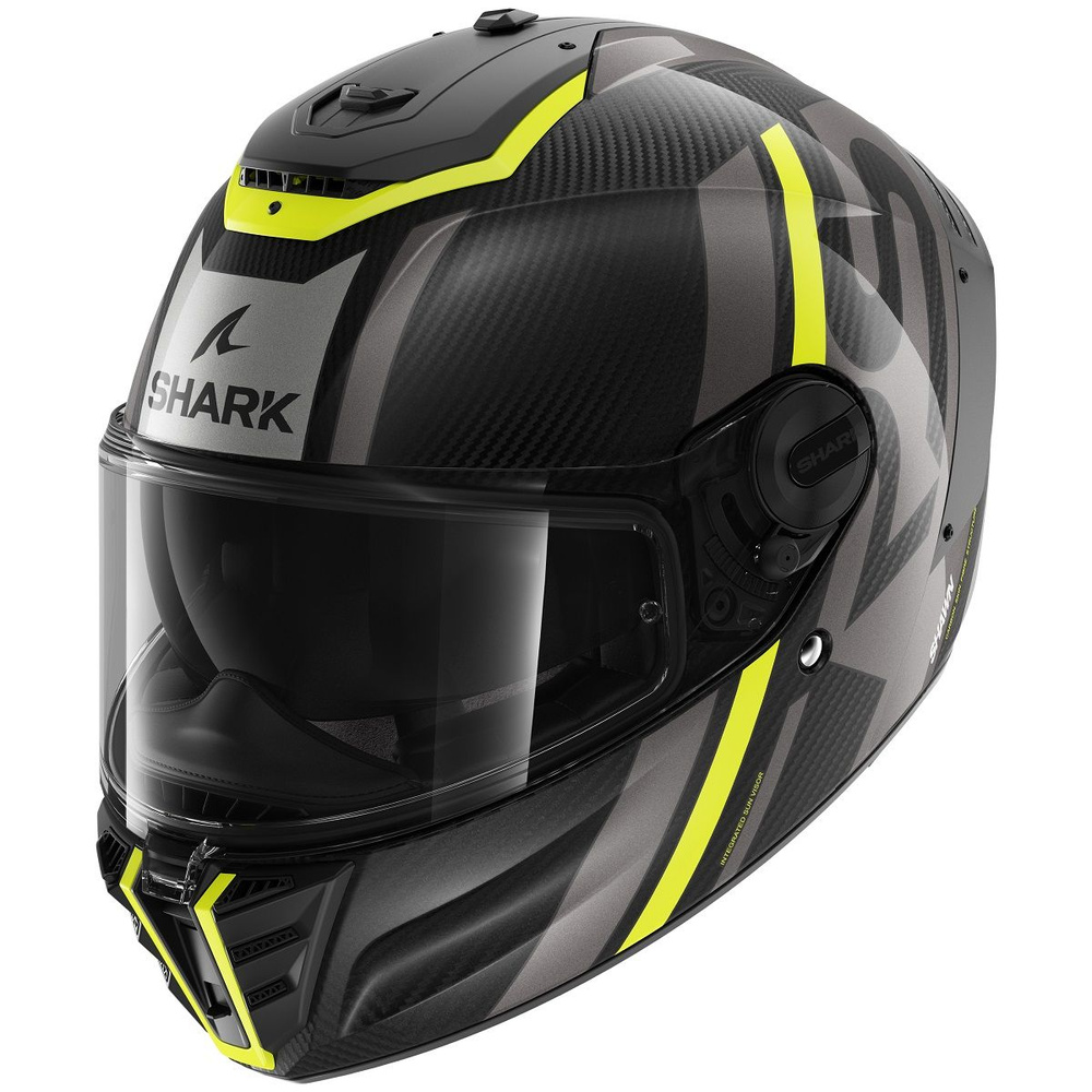Шлем SHARK SPARTAN RS CARBON SHAWN Black/Yellow/Antracite L #1