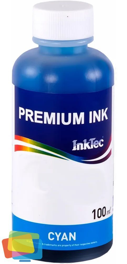 Чернила для HP INKTEC H5088-100MC, водные, Cyan (голубые), 100 мл #1