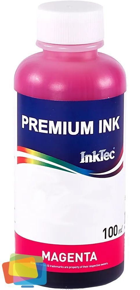 Чернила для HP INKTEC H5971-100MM, пигментные, Magenta (пурпурные), 100 мл  #1