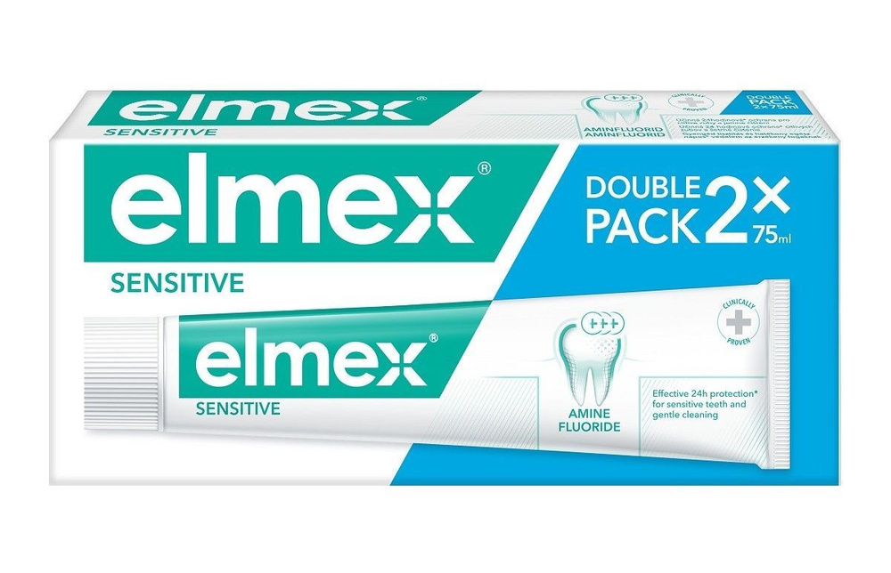 Зубная паста ELMEX SENSITIVE 75 мл х 2 шт #1