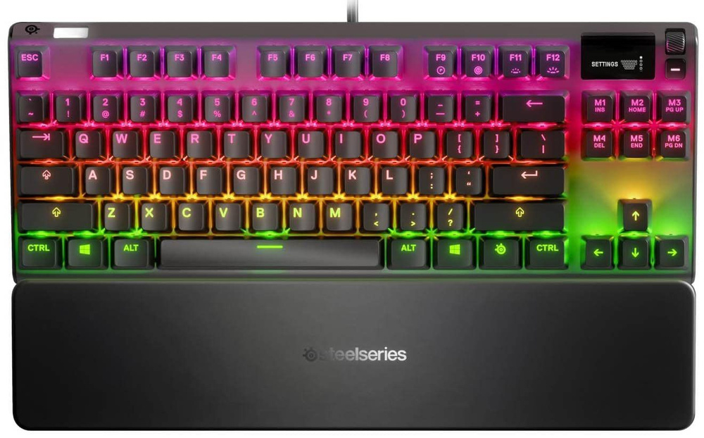 Клавиатура игровая SteelSeries Apex 7 TKL (Linear Red) #1