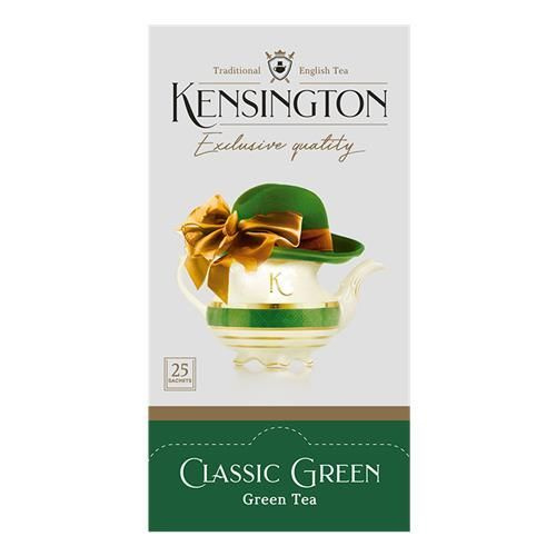 чай зеленый kensington Classic Green 25 пакетиков 50 гр*2 шт #1