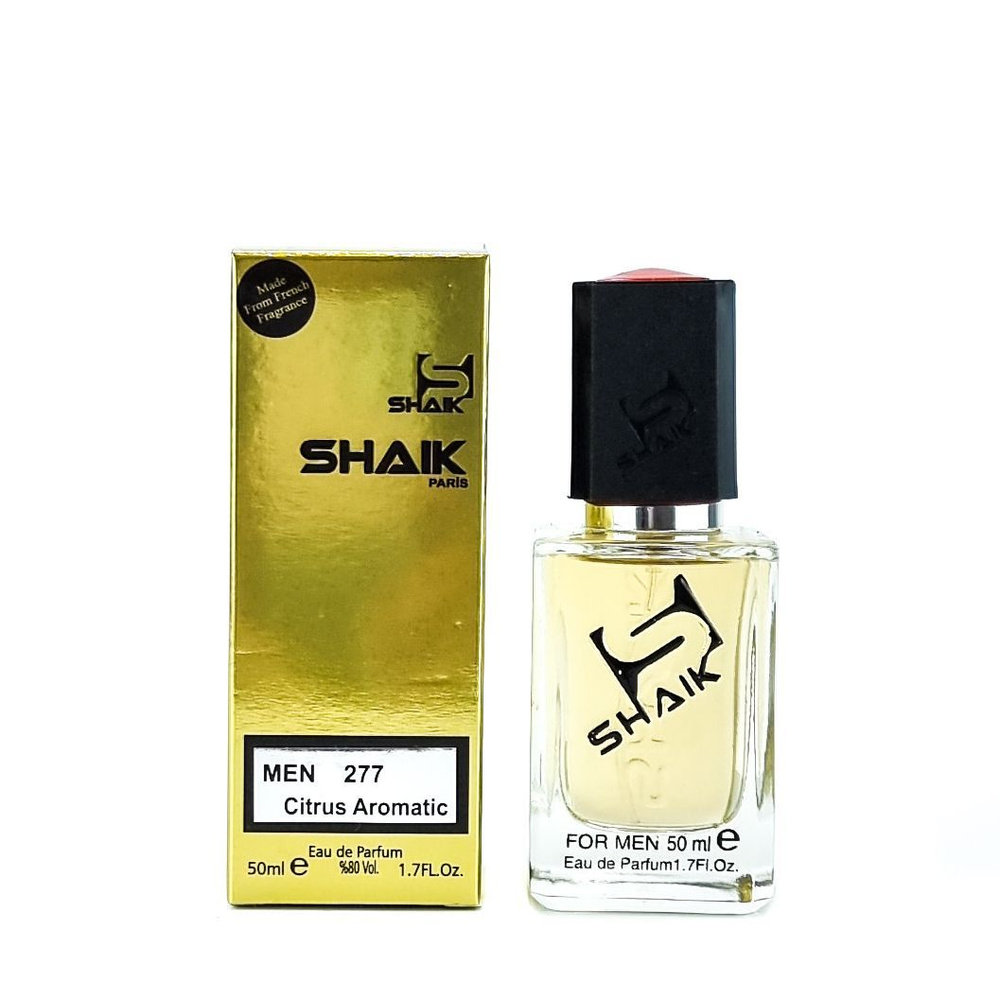 SHAIK Парфюмерная вода SHAIK 277 SPORT COLOGNE стойкие масляные духи мужские 50 мл  #1