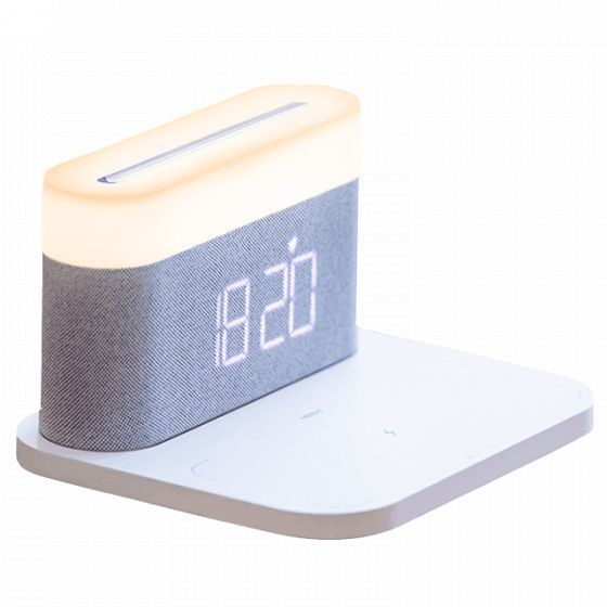 Ночник-будильник с беспроводной зарядкой Xiaomi VFZ Wireless Magnetic Charging Alarm Clock (C-WCLL-CO1) #1