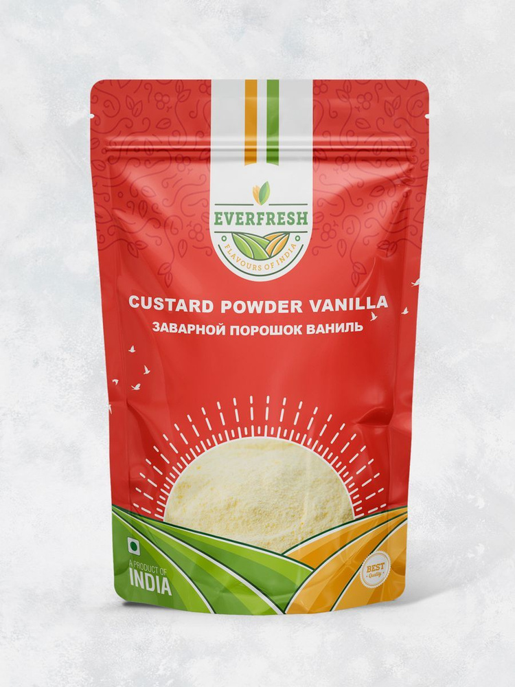 Заварной порошок ваниль (Custard Powder Vanilla) Everfresh, 100 г #1