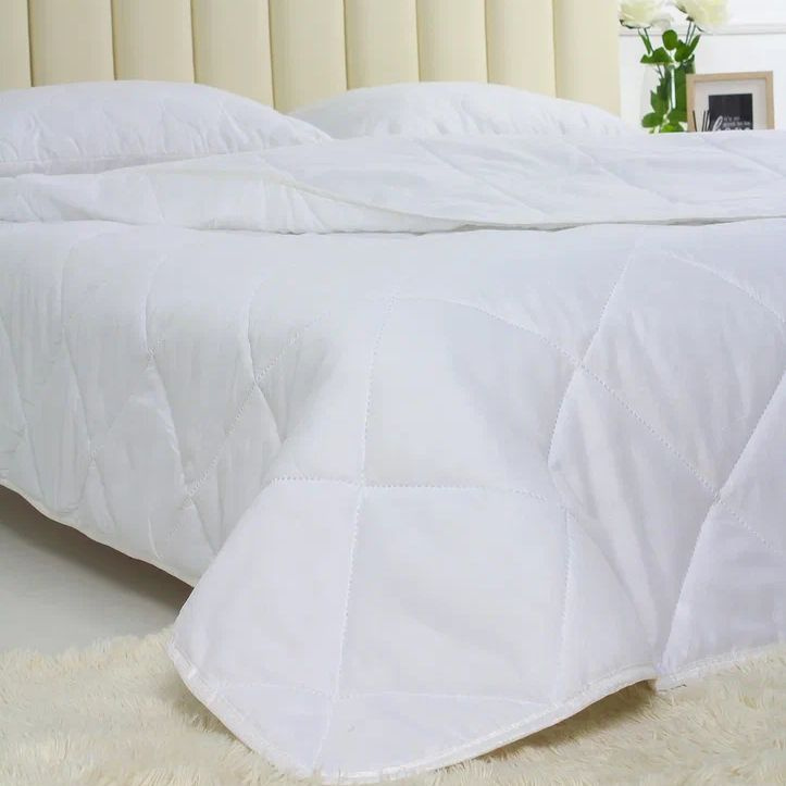Лотос Текстиль Одеяло 2-x спальный 172x205 см, Всесезонное, с наполнителем Полиэфирное волокно, комплект #1