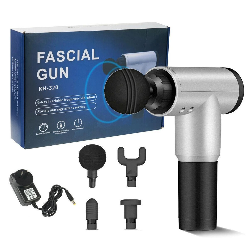 Электромассажер Fascial Gun HG-320 #1