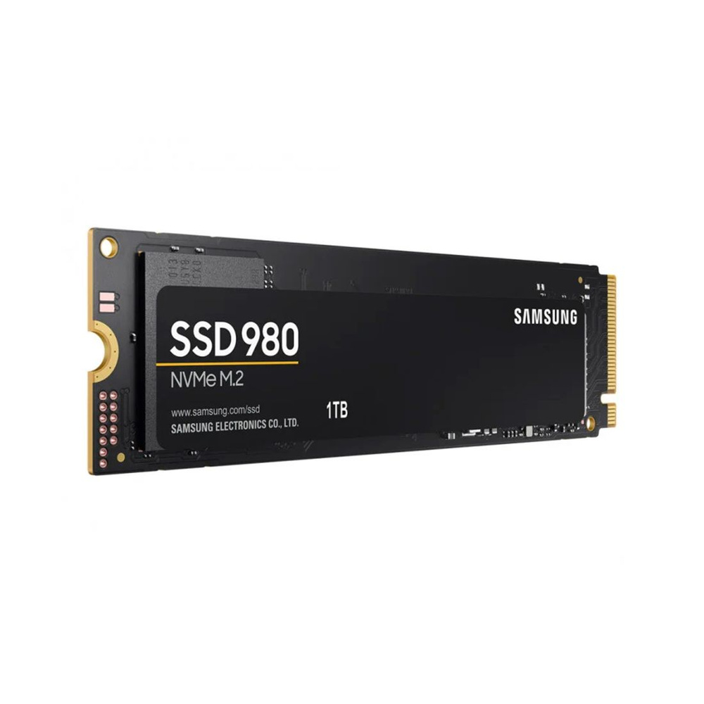 Samsung Внутренний SSD-диск Твердотельный накопитель SSD 980 1000 ГБ M.2 (Твердотельный накопитель SSD #1