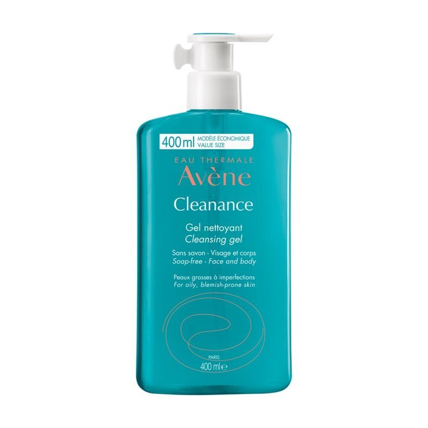 AVENE Cleanance Очищающий гель для жирной проблемной кожи (Cleansing Purifying Matifying Gel) 400 мл #1